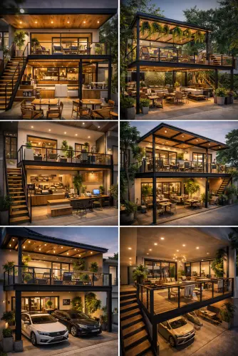 Mezannine Cafe Modern di Summarecon Tangerang