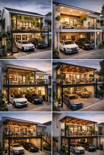 Mezannine Teras Rumah Keren di Summarecon Tangerang